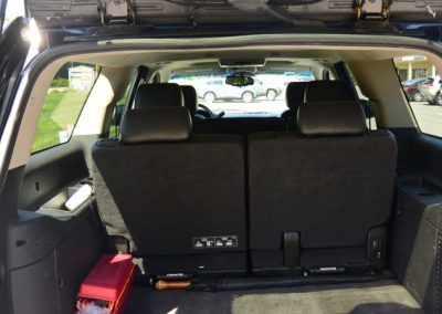 Suburban SUV trunk